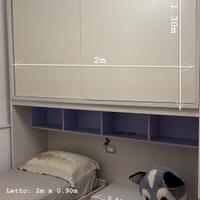 Cameretta lilla e panna