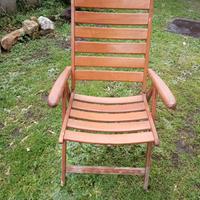 sedie in legno da giardino