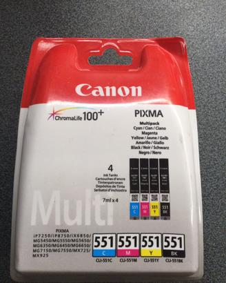 Canon multipak 551