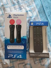 PlayStation move + Media remote PS4