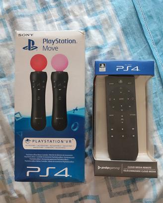 PlayStation move + Media remote PS4