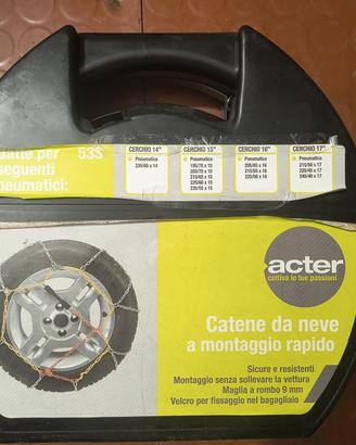 Catene da neve auto