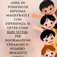 Baby sitter e aiuto compiti