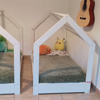 Lettino capanna Montessori