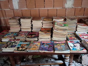  vecchie riviste di fumetti 