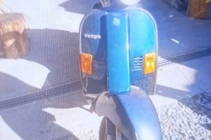 Vespa 50 elettrica con libertino piccolo
