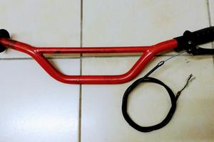 Malaguti grizzly rcx 12 manubrio completo original