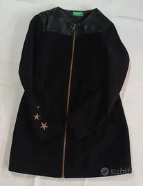 Cappotto nero United Colors of Benetton
