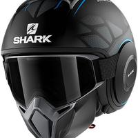 Casco Jet da Moto Shark STREET-DRAK HUROK Nero opa