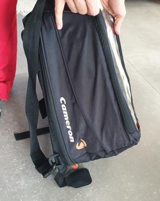 Borsa sella / serbatoio moto Cameron - pari al nuo