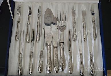 Servizio Posate da 6 Solingen Arg. 800 vintage