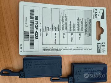 radiocomando telecomando Came TOP 432 cancello