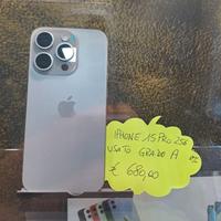 Iphone 15 Pro 256GB usato grado A
