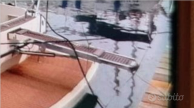 Passerella idraulica telescopica completa