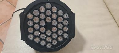 Faro RGB 36 LED  luce discoteca effetto luce