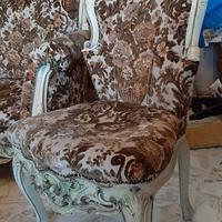 sedie in stile barocco veneziano 
