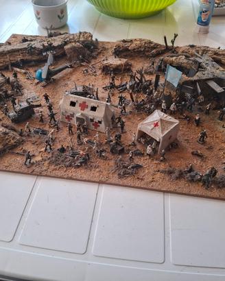 Diorama Artigianale Ospedale Campo Onu