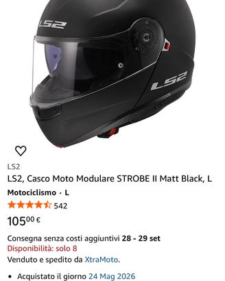 Casco LS2 STROBE 2 nuovo