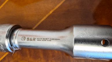 Prolunga 125mm + Chiave a Bussola S&R 17mm - Attac