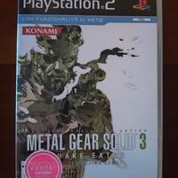 Gioco Metal Gear Solid 3 per PS2