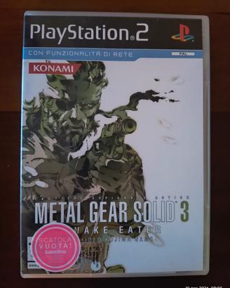 Gioco Metal Gear Solid 3 per PS2