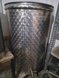 Botte / Serbatoio inox 300 L Sansone per vino con
