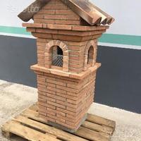 Comignolo fatto a mano in mattoni