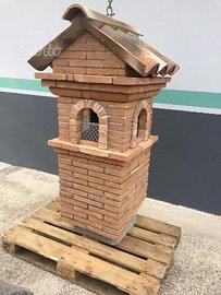 Comignolo fatto a mano in mattoni