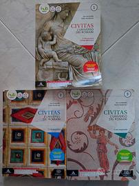 Libri storia Civitas – L’Universo dei Romani 1+2+3