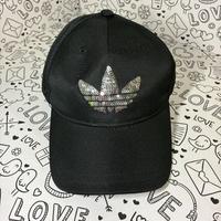 ADIDAS cappellino donna nero/argento