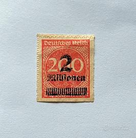 Francobollo Deutsches Reich 1923