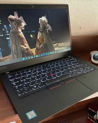 Pc portatile lenovo thinkpad t490s i5 16gb 256 ssd