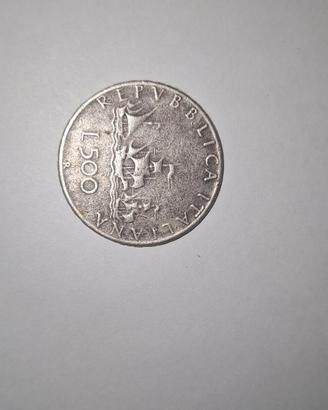 500 Lire con le tre caravelle 