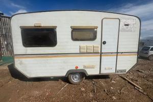 Roulotte 5 MT bagno con doccia 4 posti