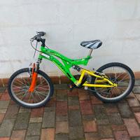 3 mountain bike da bambino 2 da 20 pollici 1 da 16