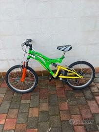 3 mountain bike da bambino 2 da 20 pollici 1 da 16