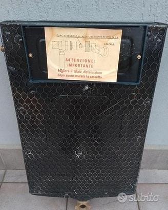 cassetta wc vintage