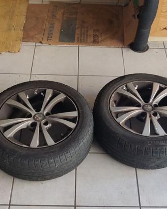 4 cerchi in lega x gomme r16 205/55