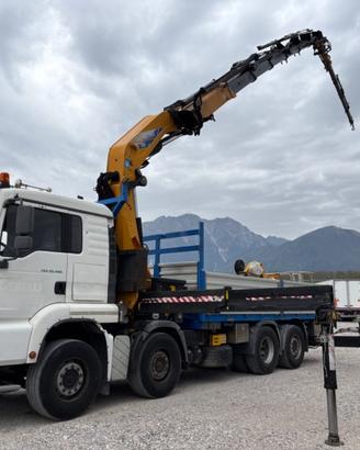 MAN TGA 35.480 GRU + CASSONE FISSO