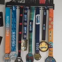 Porta medaglie medagliere  ironman triathlon