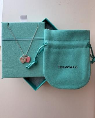 Tiffany & Co. collana doppio cuore originale