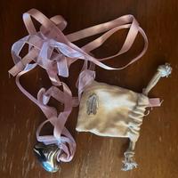 Cuoricino in acciaio tipo charm dismetro 5 cm