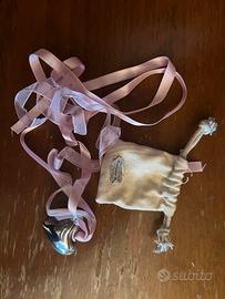 Cuoricino in acciaio tipo charm dismetro 5 cm