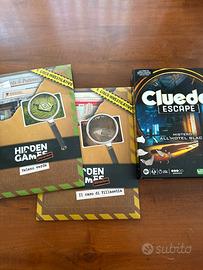 Tre giochi investigativi escape games