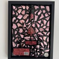 Quadro armand de brignac 32x42 cm