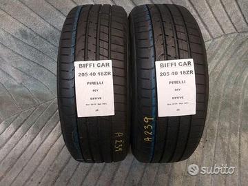2 gomme 205 40 18zr pirelli a35