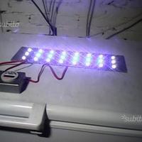 Plafoniera led marino 50x15 con alba tramonto