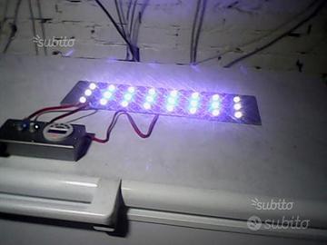 Plafoniera led marino 50x15 con alba tramonto