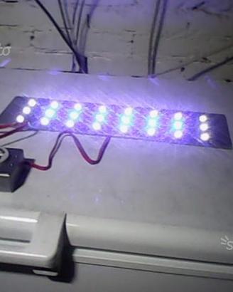 Plafoniera led marino 50x15 con alba tramonto