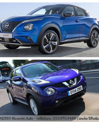 Ricambi nissan juke 2012-2023